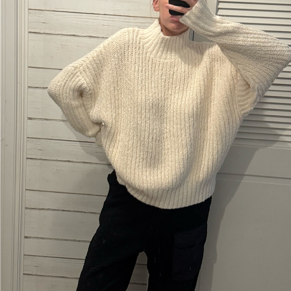 NWT Aerie Knit mock neck sweater